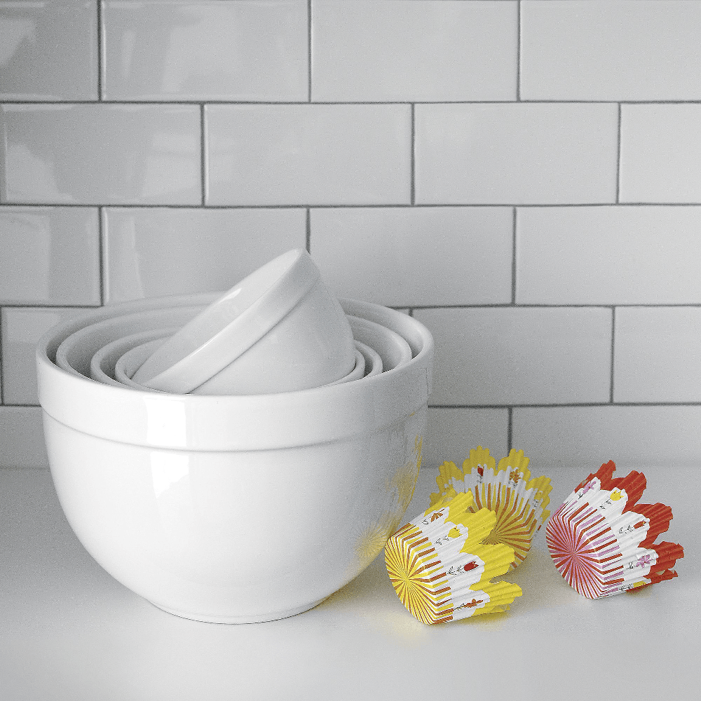5 Piece Inches Mixing Bowl Set